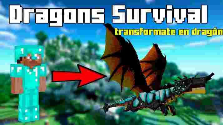 Dragones Minecraft 1 16 5 Dragons Survival Mod 1 16 5